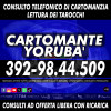 Il mio lavoro inizia dove finisce la tua speranza: Cartomante Yorubà!